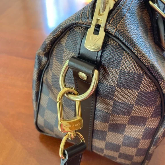 Louis Vuitton Damier Ebene Speedy Bandouliere 25 - Picture 8 of 15